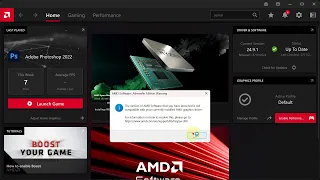 How to Fix AMD Software Not Compatible