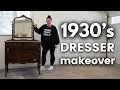 Reviving the Past A Sleek Update for a 1930s Vintage Dresser
