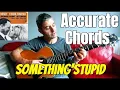 Download Lagu How to play SOMETHIN' STUPID (Frank \u0026 Nancy Sinatra). GUITAR Tutorial