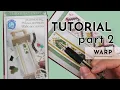 Pt 2 Dollarama Bead Loom Bracelet Tutorial Castle Craft Bead Weaving Kit Warp the Loom Add Thread