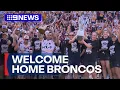 Download Lagu FULL SPEECHES: Brisbane welcomes home the Broncos | 9 News Australia