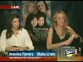 America Ferrera rolls her eyes as Blake Lively discusses Gossip Girl on Good Day LA