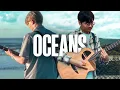 OCEANS - Instrumental Worship Guitar Cover | Titus Major \u0026 @EdwardOng