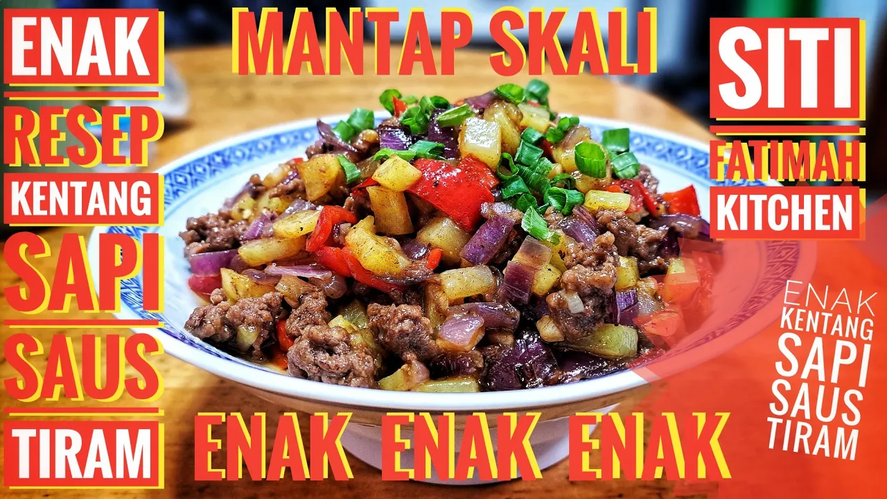 RESEP KENTANG SAPI SAUS TIRAM @Musik_Senja1