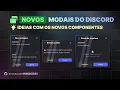 Ideas using the new Discord modals Update - discord js v14