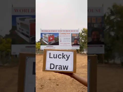 World First YouTuber House - Let's see who is lucky #shorts #reels #viral #viralvideo #funny #game