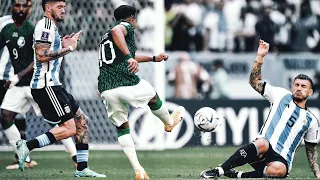 هدف سالم الدوسري التاريخي ضد الأرجنتين في كأس العالم 2022 