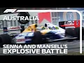 Senna And Mansell s Explosive Battle 1992 Australian Grand Prix