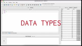 Mips Assembly - Data Types Word Float Double