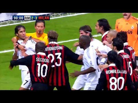 Download MP3 Crazy Match! Real Madrid vs AC Milán 2-3 2009/10 Kaká, Benzema x Pirlo, Ronaldinho