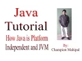 Java Tutorial Learn 3 How Java is Platform Independent and JVM working