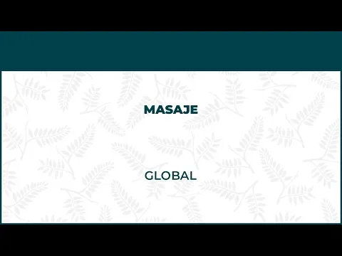 Masaje Global. Masaje Terapéutico - FisioClinics Madrid