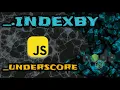 Implementing - indexBy from underscore