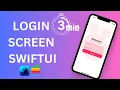 Login Screen with SwiftUI VStack ZStack HStack with SwiftUI