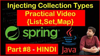 Injecting Collection Types List Set Map Properties Practical Spring Framework Tutorial