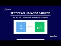 Spotify API with Django Part 1 - Authentication Creating a Redirect