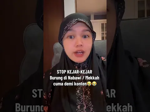 Auto Menyesal ikutan Kejar Kejar Burung di Makkah Madinah! 😭 #short #faktaunik #shortvideo