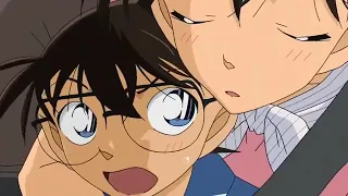 موقف محرج ران تنام على كونان وكازوها تنام على هيجي 