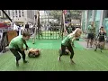 Carley Shimkus Adam Klotz take the Green Beret Challenge