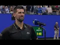 Download Lagu Novak Djokovic reacts to advancing to quarterfinals after Round 4 win vs. Struff | 2025 US Open