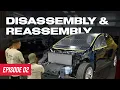 Inside Tesla Collision Repair Ep 2 Disassembly Reassembly