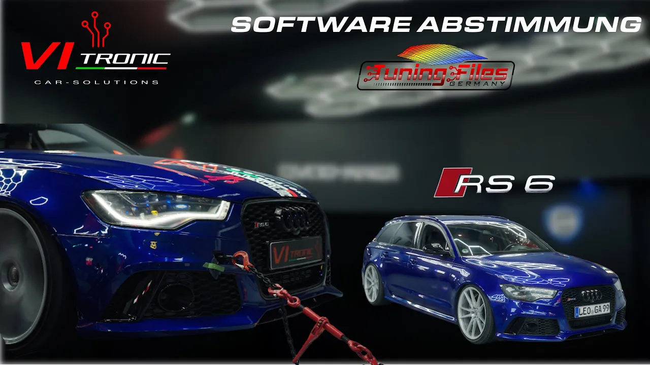 AUDI RS6 C7 ABSTIMMUNG Warum Sprit & Kühlung über Leistung entscheiden - VI TRONIC car solutions