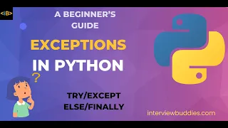 Exception Handling in Python Python Tutorial