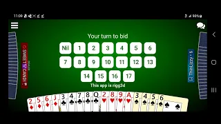 A masterclass in spades Ace high 1v1v1 30 for 75 chip game Trickster Spades