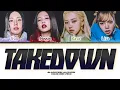 Lagu BLACKPINK (AI COVER) - Takedown Lyrics by Huntr/x (Color Coded Lyrics) 