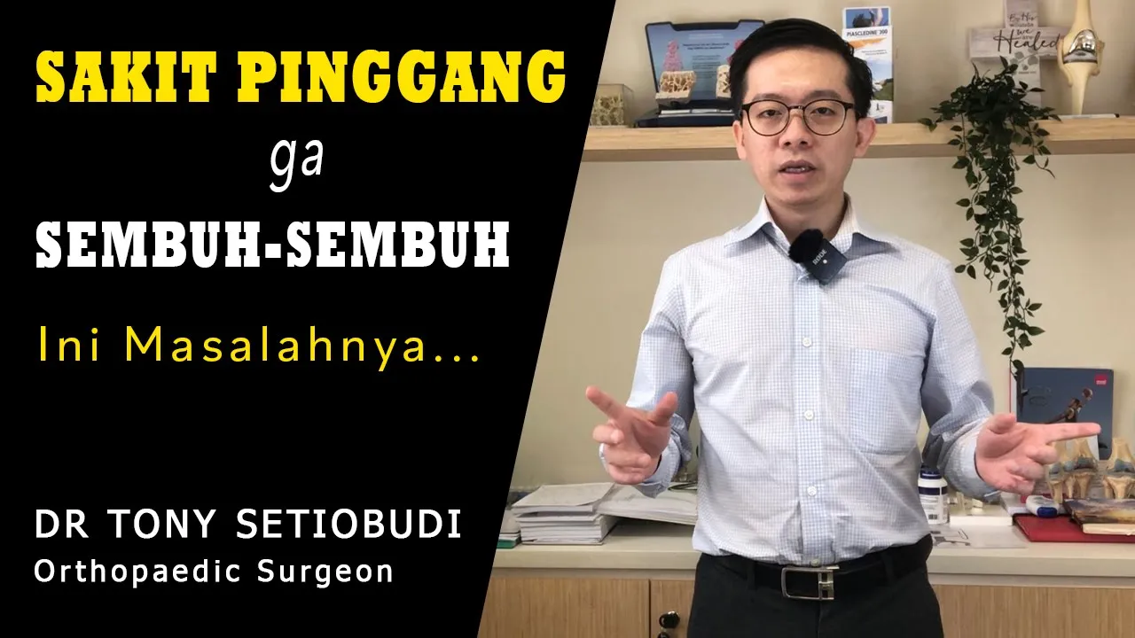 cara ampuh sembuhkan syaraf kejepit dan sakit pinggang dengan non fisioterapi. 