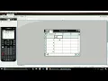 How to use tables in the TI Nspire