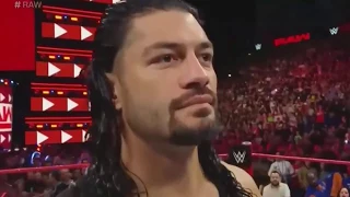 رومان رينز يدمر جندر ماهال بلا رحمه في عرض الرو 2018 5 14 