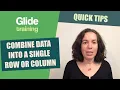 Use TOROW and TOCOL to combine data into a single row or column in Sheets and Excel