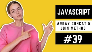 Array Concat and Join Method JavaScript Course in Urdu