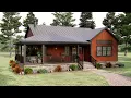 38 x 42 13m x12m STUNNING Cottage House With 2 Bedroom Cozy Perfect House Design Idea