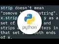 How do I remove a substring from the end of a string