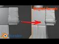 How to model stylized cloth wrinkles for Roblox Part 2 Weighted Normals