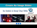 Create jQuery Image Slider With HTML CSS JavaScript - In Quick Easy Way