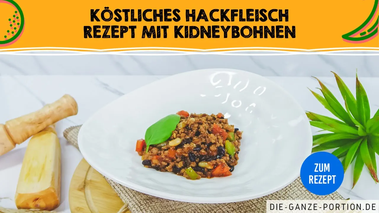 
          
          
          
            
            Köstliches Hackfleisch Rezept mit Kidneybohnen
          
        . 