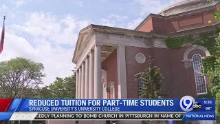Reduced part-time SU tuition puts students on track for faster degree completion
