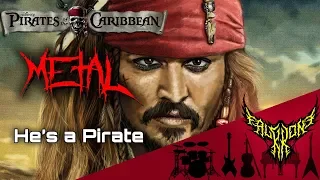 Download Pirates of the Caribbean - He's a Pirate 【Intense Symphonic Metal Cover】 MP3