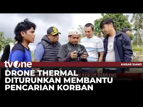 BKSDA Sumbar Kerahkan Drone Termal untuk Cari Korban yang Belum Ditemukan