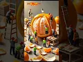 Download Lagu Making drinks from Oranges and Watermelon #animasi #music #shorts #viralvideo #trending