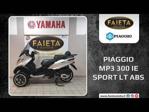 Download MP3 Faieta Motors Usato | Piaggio Mp3 300 ie Sport LT ABS - Anno 2014