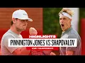 Shapovalov PREVAILS Jack Pinnington Jones v Denis Shapovalov Highlights HSBC Championships