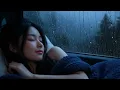 Heavy Rain on Car Windows with Thunderstorm | Deep Sleep Sounds to Relax and Ease Insomnia Tonight