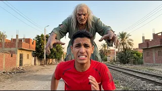 هجوم رجل عجوز ضخم على يوسف صقر😱