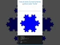 How to draw Curves turtle by python code Turtle