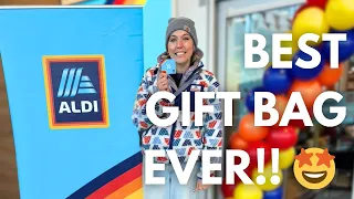What s goodies are in it ALDI Grand Opening