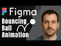 Animate Figma - Bouncing Ball Animation in Figma 2025 Smart Animate Tutorial